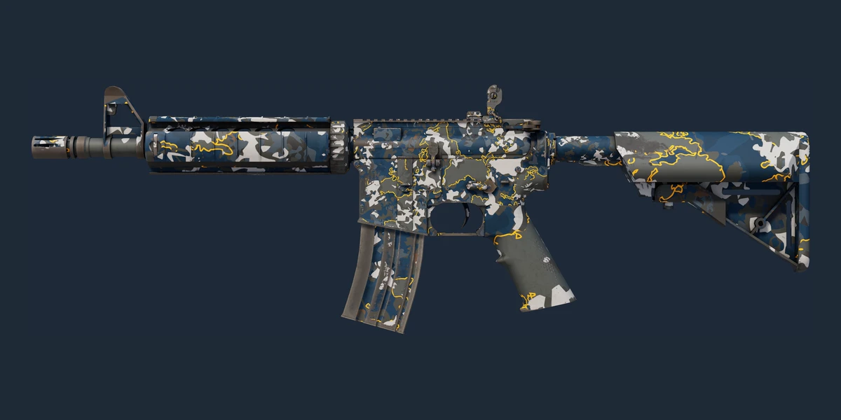M4A4（纪念品） | 全球攻势 (略有磨损) 预览