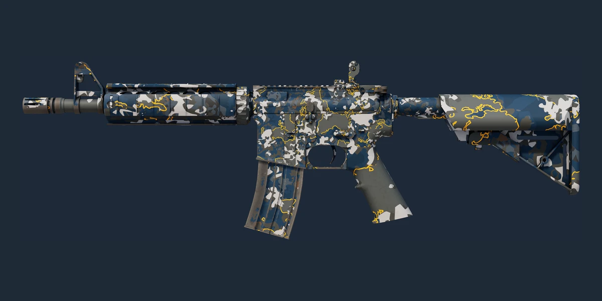 M4A4（纪念品） | 全球攻势 (崭新出厂) 预览