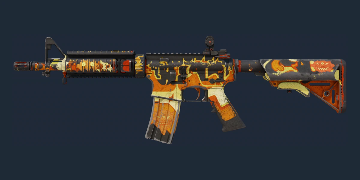 Souvenir M4A4 | Hellish (Battle-Scarred) preview