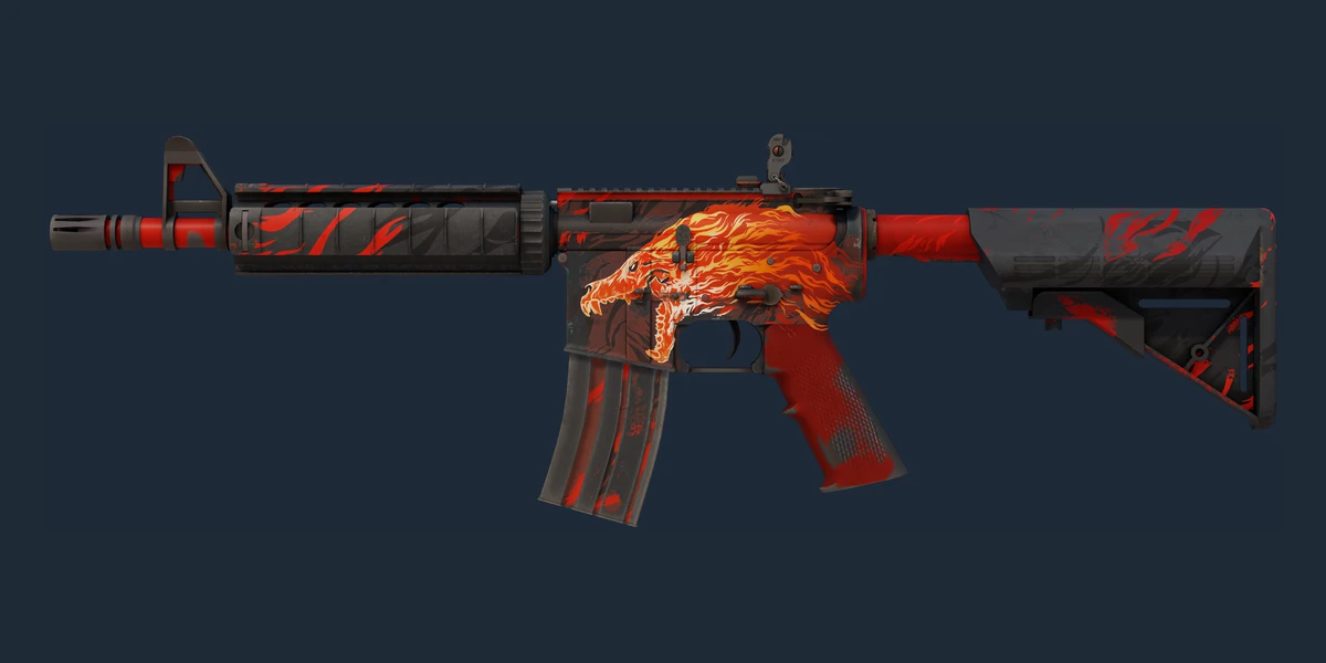 M4A4 (StatTrak™) | Üvöltés (Harctéren tesztelt) előnézete
