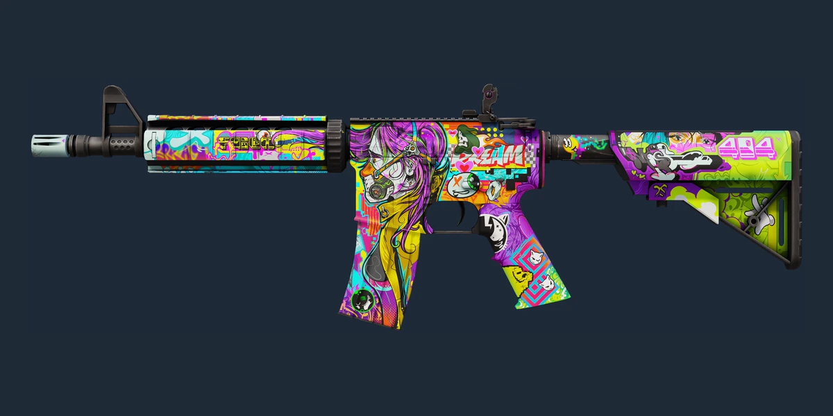 StatTrak™ M4A4 | In Living Color (Factory New) preview