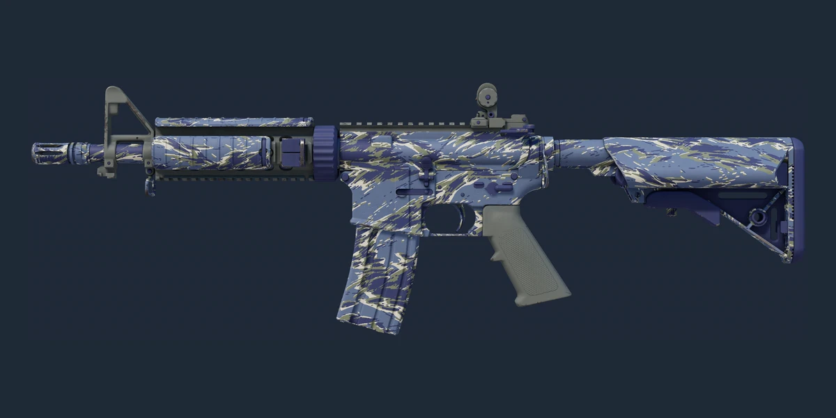 M4A4 | Naval Shred Camo (Minimal Wear) preview