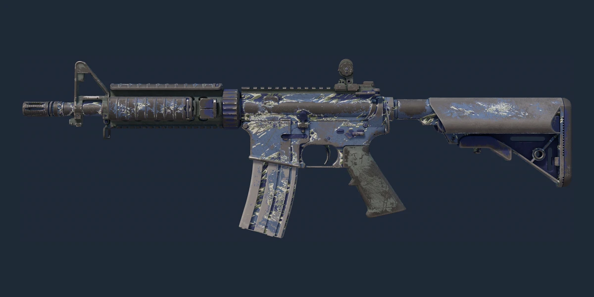 Souvenir M4A4 | Naval Shred Camo (Battle-Scarred) preview