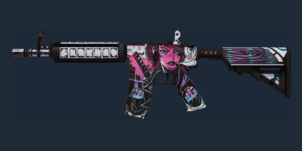 Náhled: M4A4 | Neo-Noir (Lehce opotřebený)