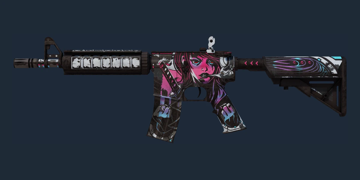 Náhled: M4A4 | Neo-Noir (Poničený bojem)