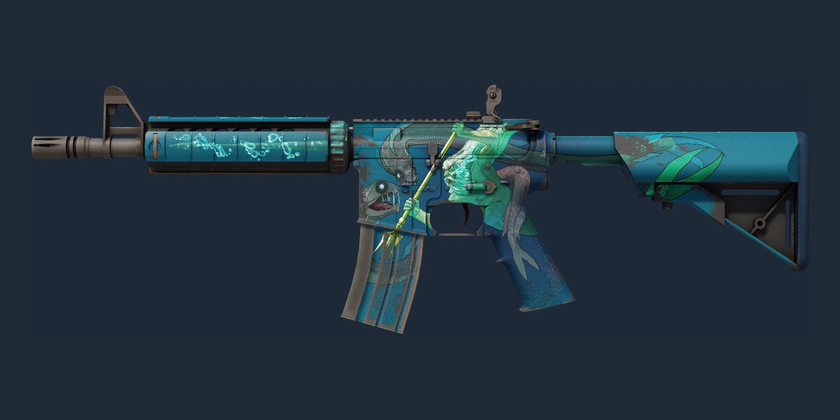Vorschau von M4A4 | Poseidon (Minimale Gebrauchsspuren)