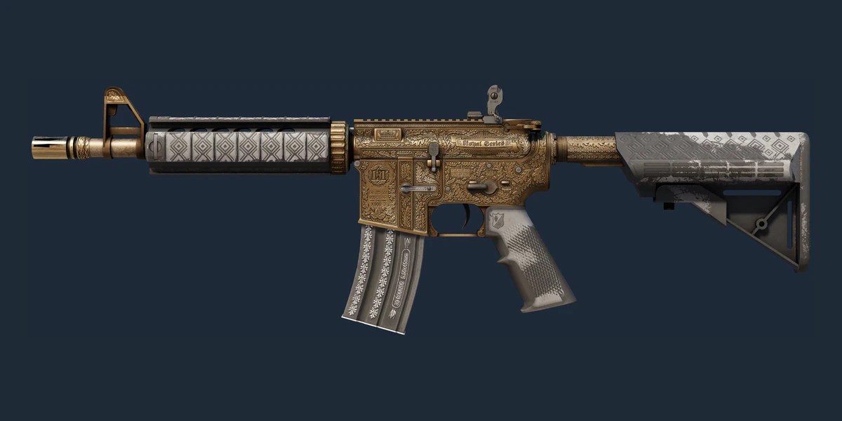 StatTrak™ M4A4 | Royal Paladin (Well-Worn) preview