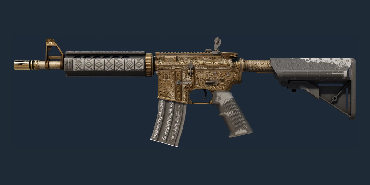 M4A4 | Royal Paladin (Battle-Scarred) preview