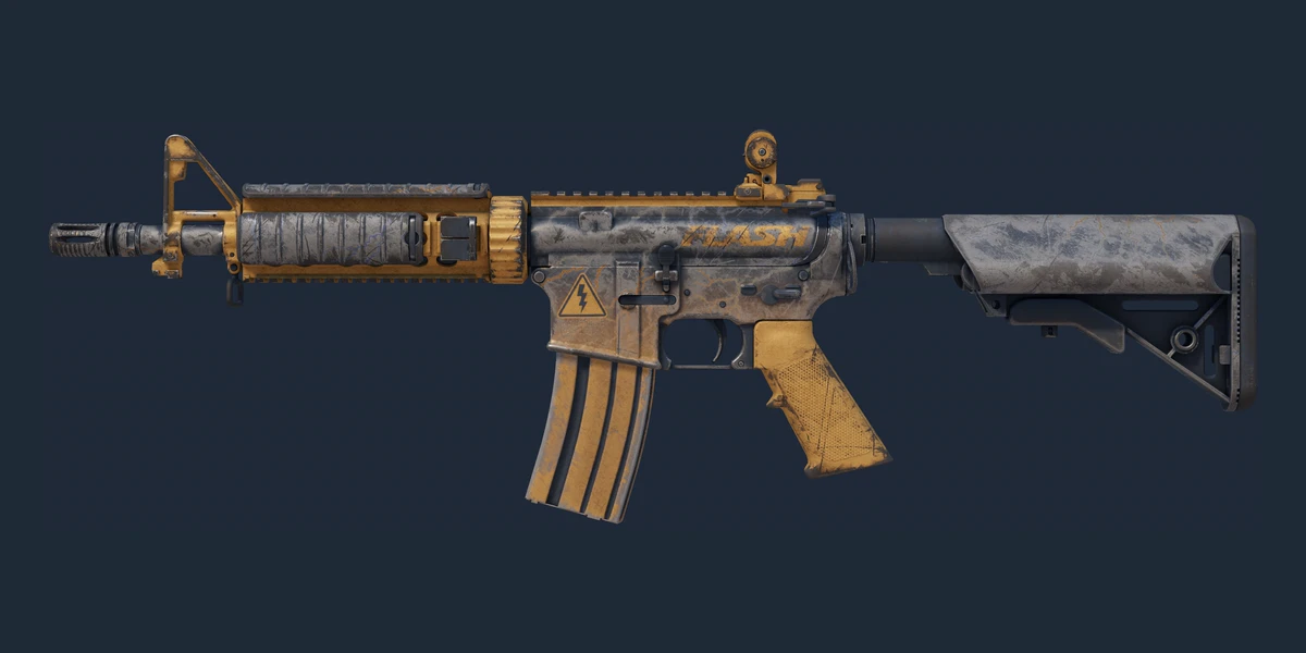 Podgląd: M4A4 | Rozbłysk (mocne zużycie)