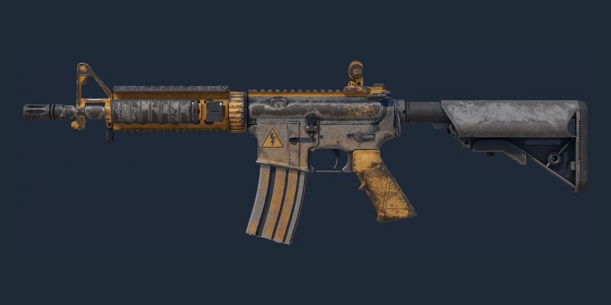 Преглед на M4A4 | Листова светкавица (Белязан от битки)