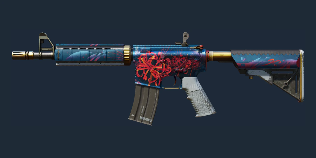 Forhåndsvisning av M4A4 | Spider Lily (Felttestet)