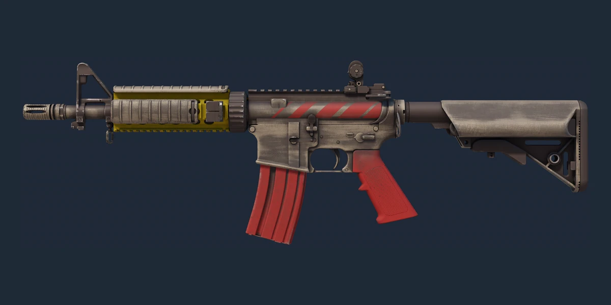 M4A4 | Steel Work (Minimal Wear) preview