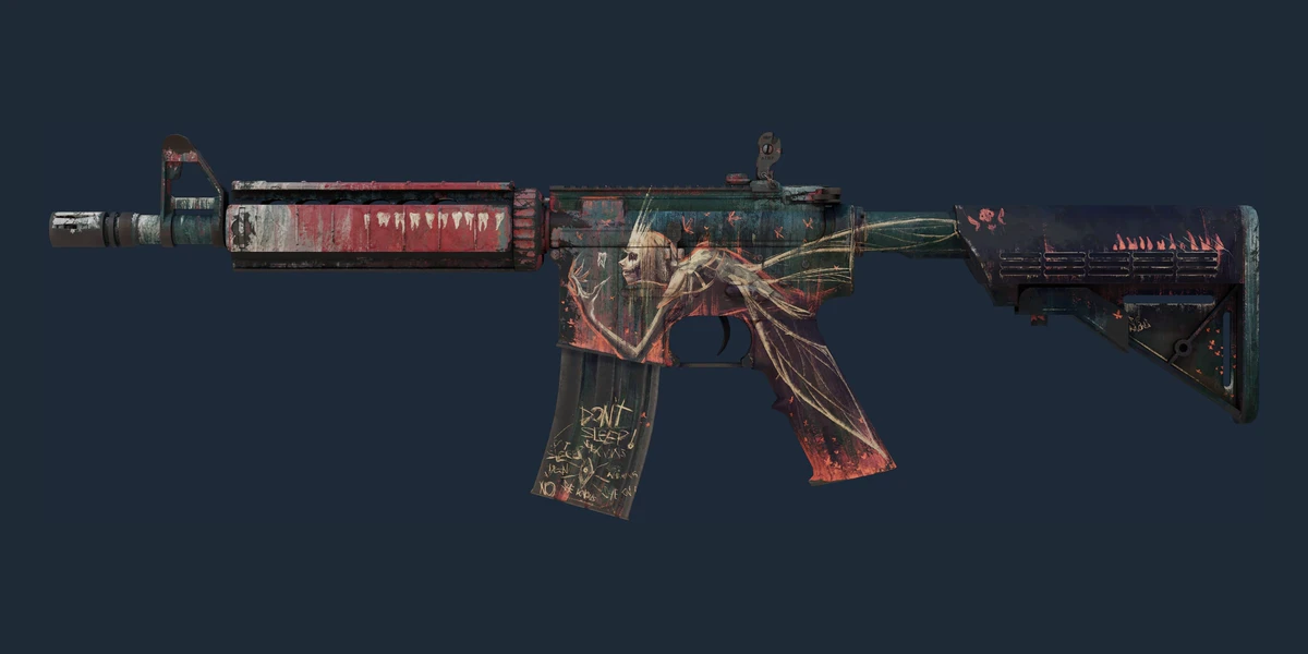 StatTrak™ M4A4 | Tooth Fairy (Battle-Scarred) preview