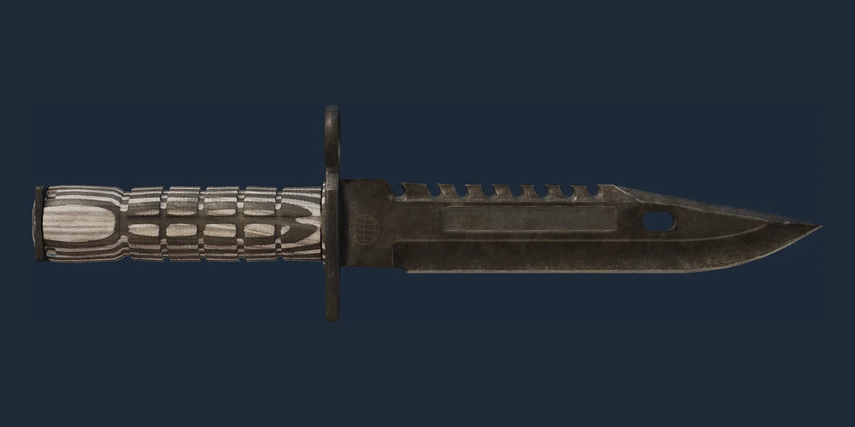 ★ M9 Bayonet | Black Laminate (Battle-Scarred) preview