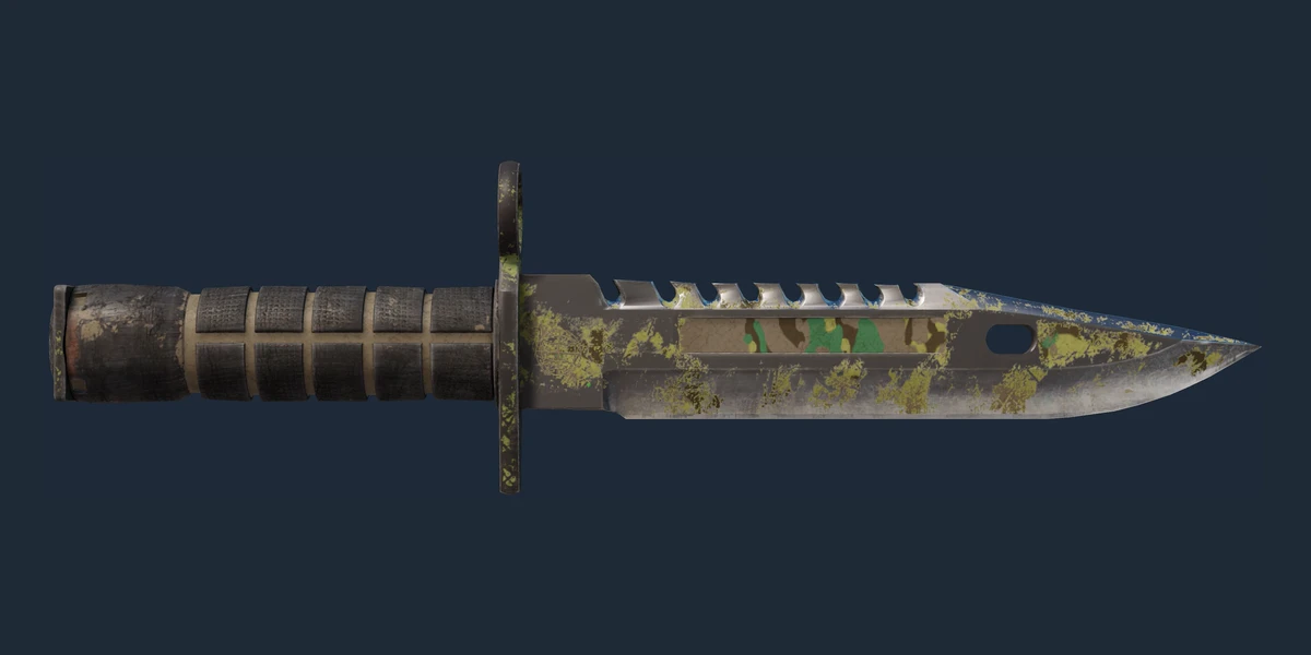 ★ StatTrak™ M9 Bayonet | Boreal Forest (Battle-Scarred) preview