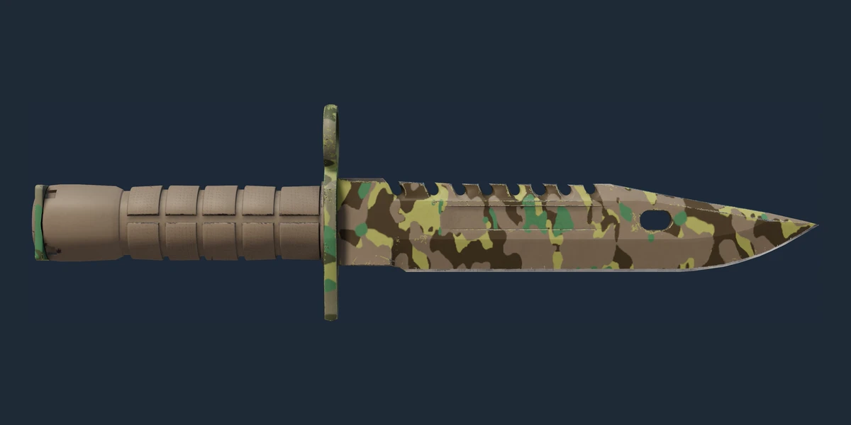 ★ StatTrak™ M9 Bayonet | Boreal Forest (Minimal Wear) preview