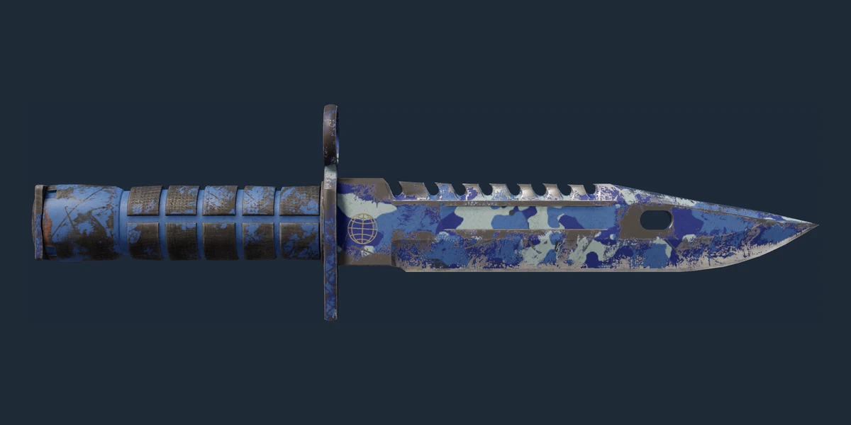 ★ StatTrak™ M9 Bayonet | Bright Water (Well-Worn) preview