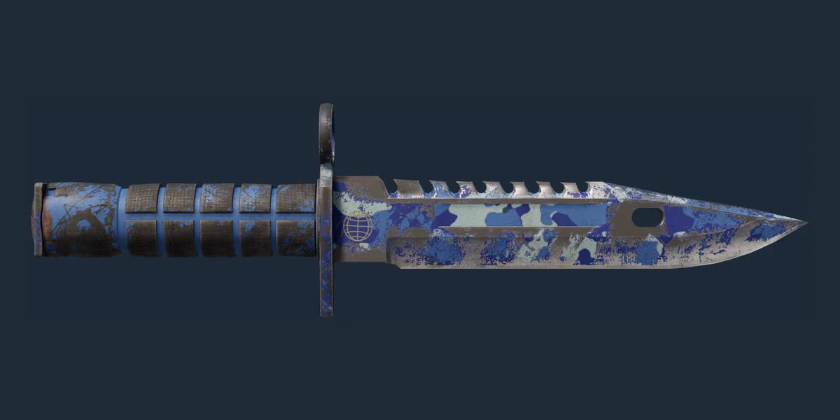 Náhled: Bajonet M9 ★ | Bright Water (Poničený bojem)