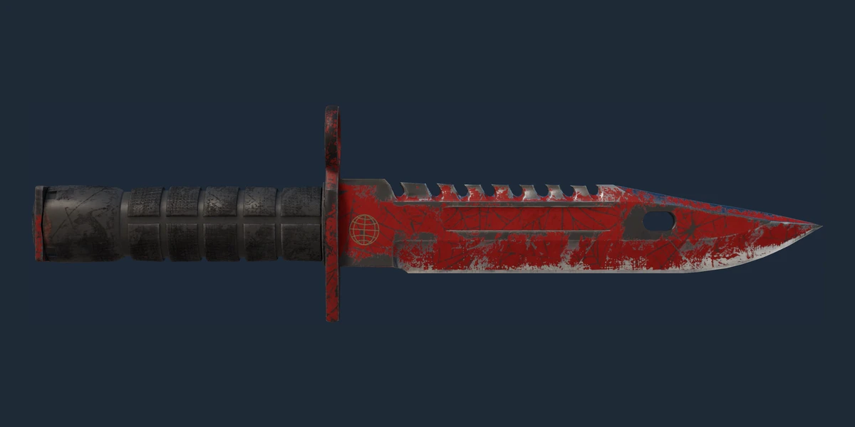 ★ StatTrak™ M9 Bayonet | Crimson Web (Well-Worn) preview