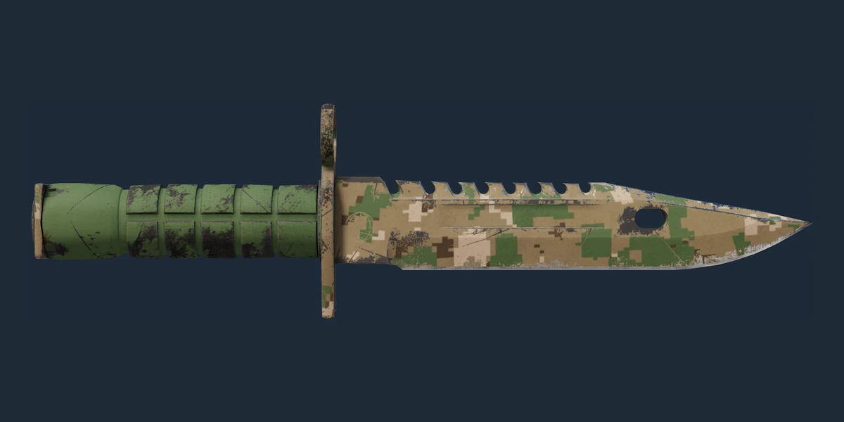 Náhled: Bajonet M9 ★ | Forest DDPAT (Opotřebený)