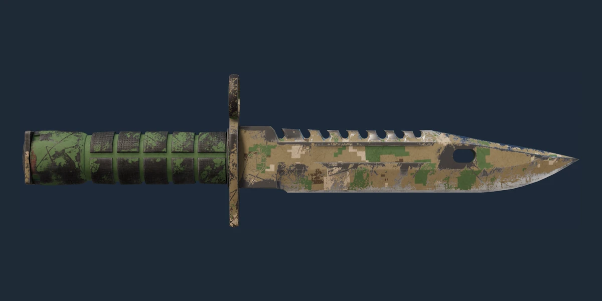 ★ StatTrak™ M9 Bayonet | Orman DDPAT (Eskimiş) önizlemesi