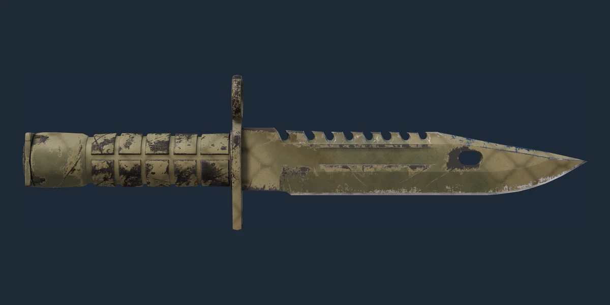 Náhled: Bajonet M9 ★ | Safari Mesh (Opotřebený)