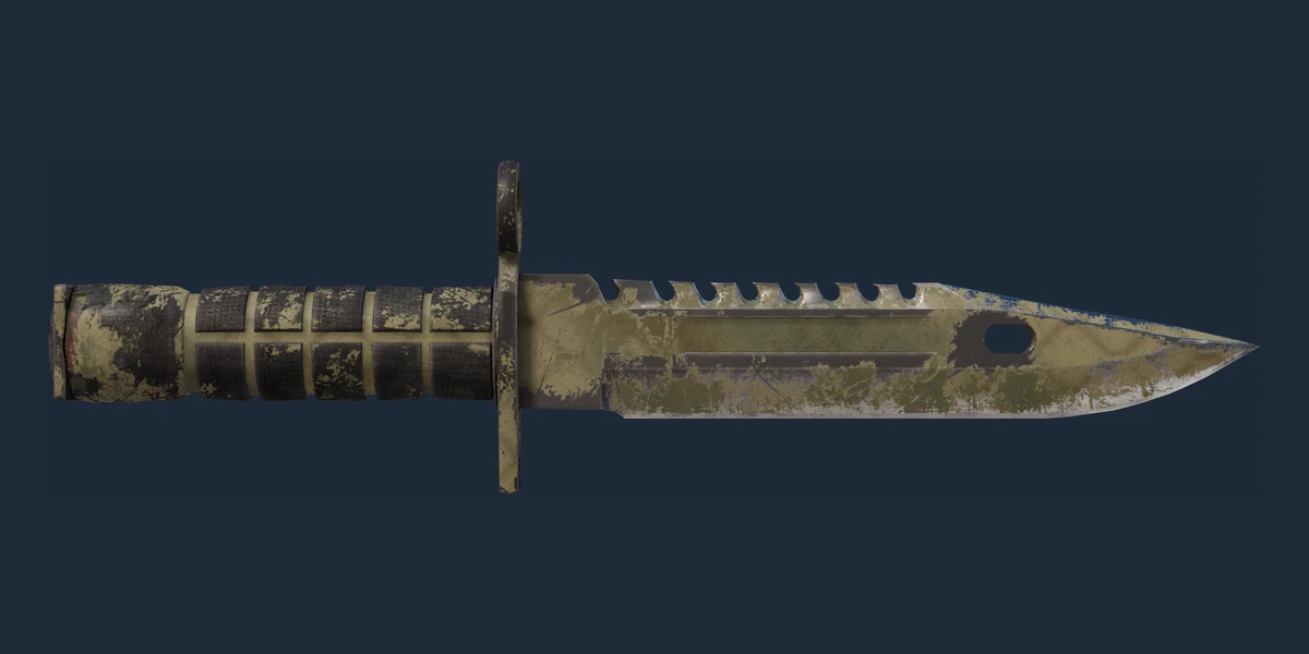 ★ M9 Bayonet | Safari Mesh (Well-Worn) preview