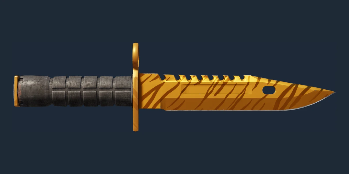 ตัวอย่าง มีดเบโยเน็ตเอ็ม9 (★) | Tiger Tooth (ใหม่จากโรงงาน)