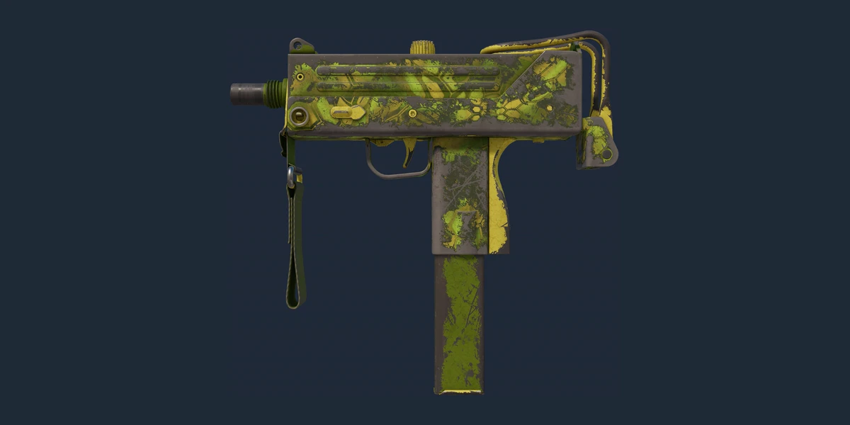 MAC-10 | Acid Hex (Battle-Scarred) preview