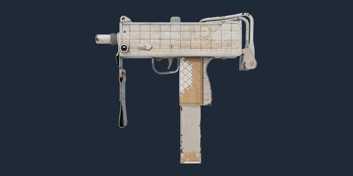 MAC-10 | Arabesque Mosaic (Well-Worn) preview