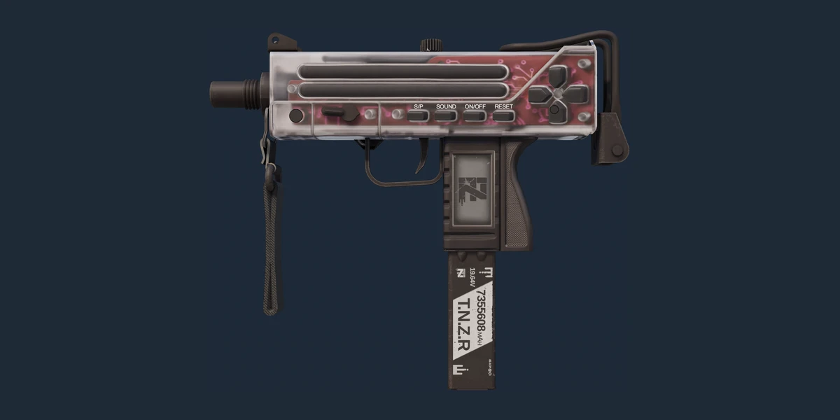 MAC-10 | Button Masher (Minimal Wear) preview