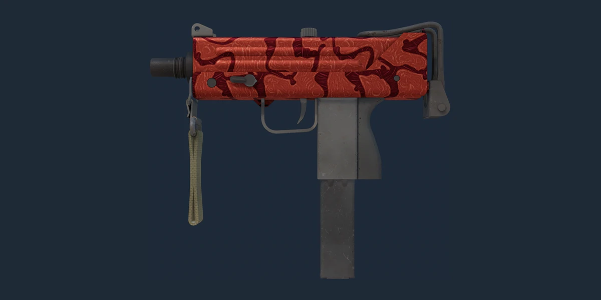 ตัวอย่าง MAC-10 (StatTrak™) | Carnivore (ผ่านการทดสอบภาคสนาม)