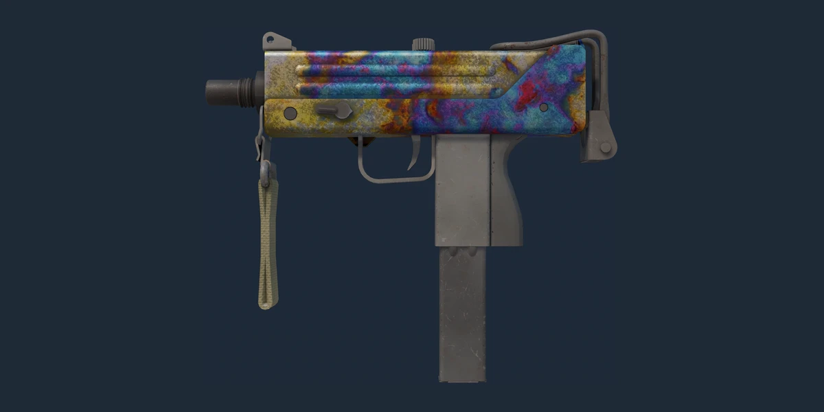 MAC-10 | Case Hardened (Battle-Scarred) preview