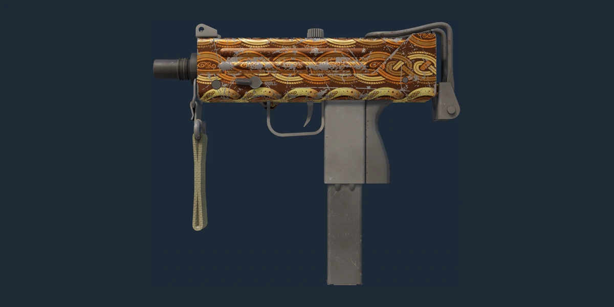 MAC-10 | Copper Borre (Battle-Scarred) preview