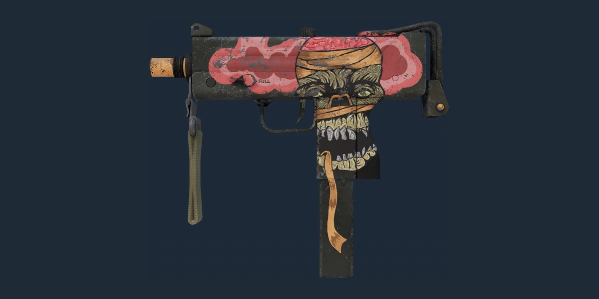 Souvenir MAC-10 | Curse (Battle-Scarred) preview