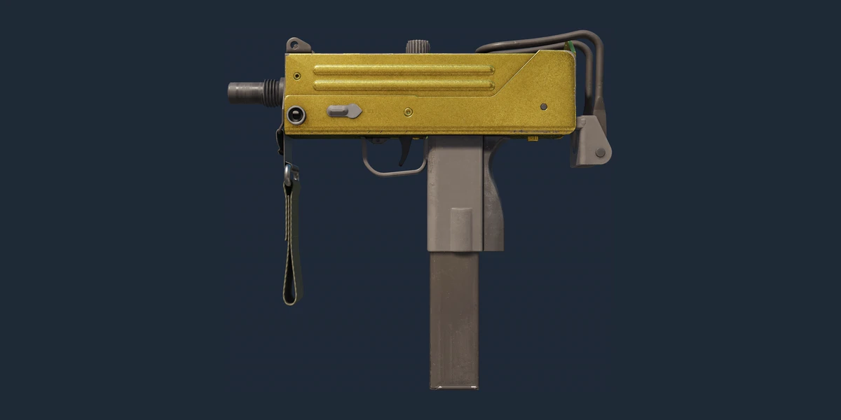 MAC-10 | Gold Brick (Field-Tested) preview