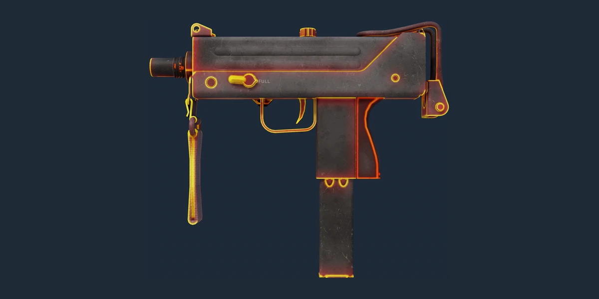 StatTrak™ MAC-10 | Heat (Minimal Wear) preview