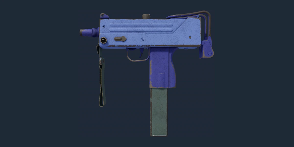 Förhandsvisning av MAC-10 | Indigo (Välanvänd)