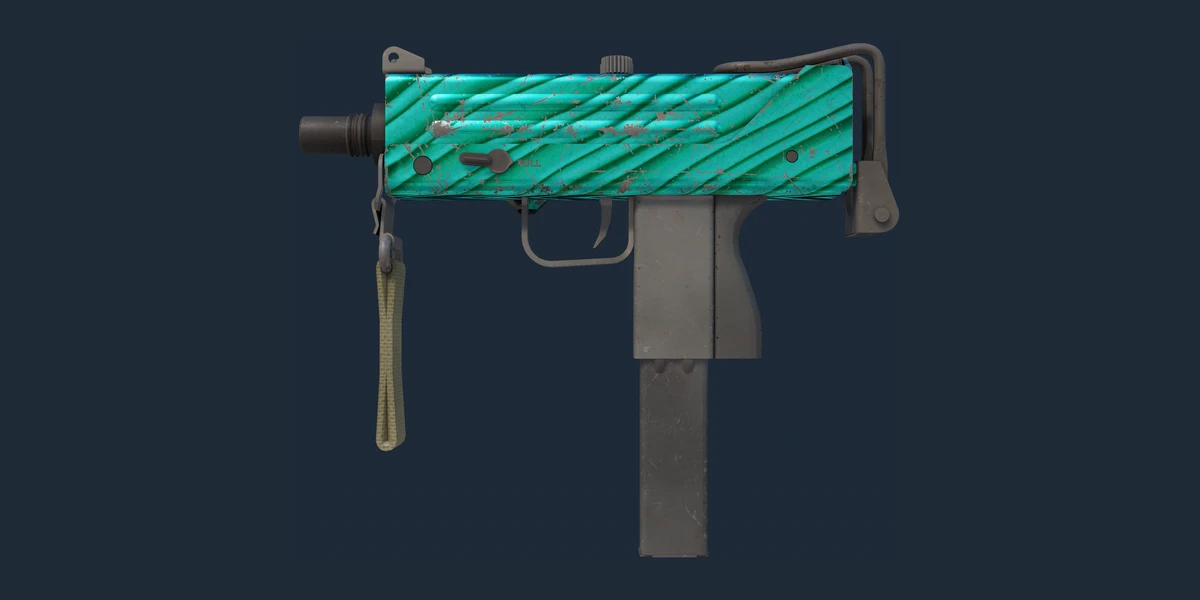Anteprima di MAC-10 | Malachite (Consumato)