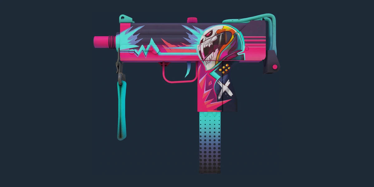 MAC-10 | Neon Rider (Minimal Wear) preview