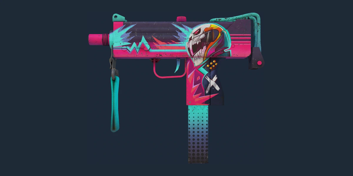 MAC-10 | Neon Sürücü (Eskimiş) önizlemesi