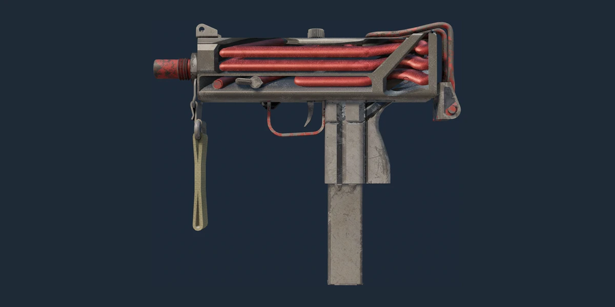 MAC-10 | Pipe Down (Battle-Scarred) preview