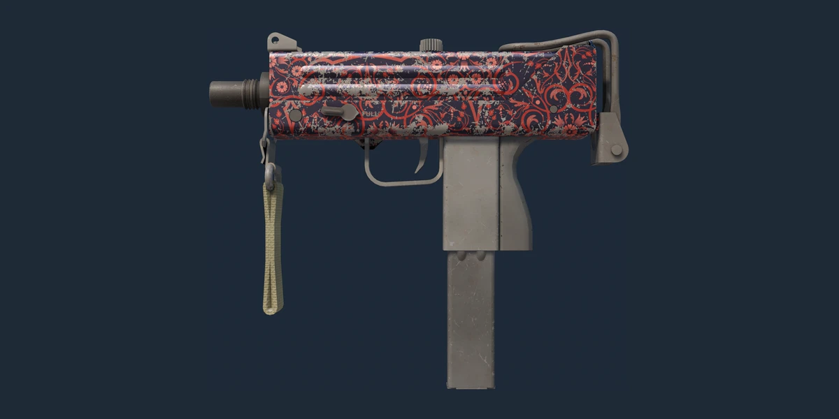 Anteprima di MAC-10 | Red Filigree (Segnato dalle battaglie)