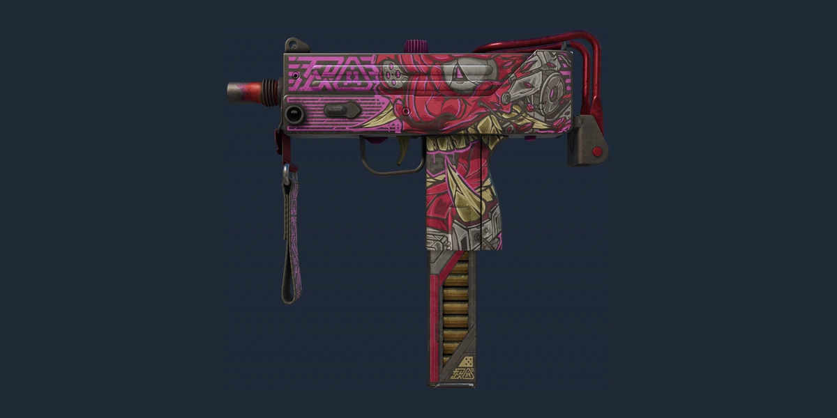 MAC-10 | Saibā Oni (Battle-Scarred) preview
