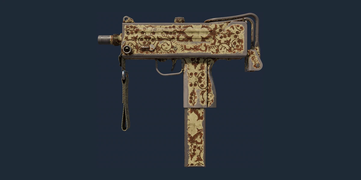 Anteprima di MAC-10 | Sienna Damask (Consumato)