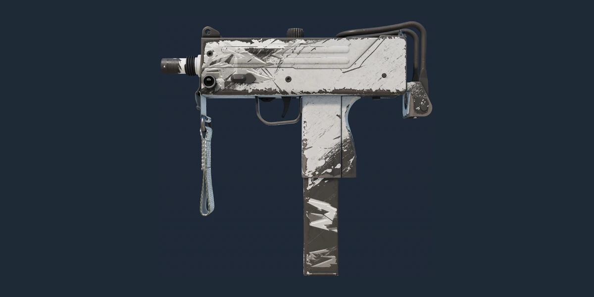 Podgląd: MAC-10 | Podmuch śniegu (po testach bojowych)
