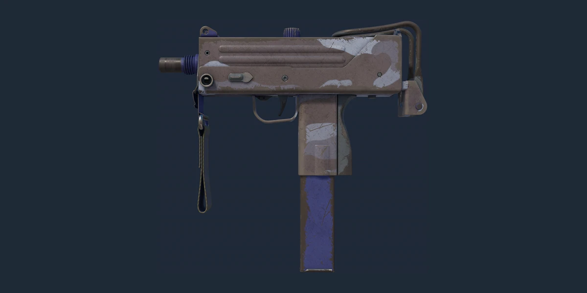 MAC-10 | 폭풍 위장 (꽤 닳은) 미리보기