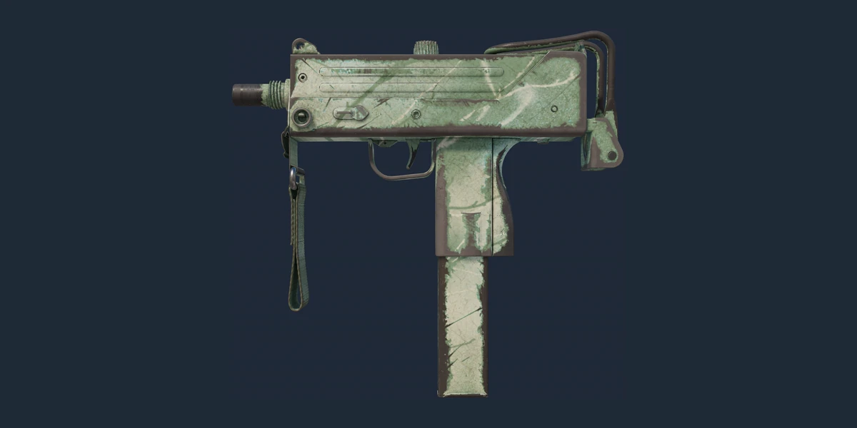 MAC-10 | 冲浪木 (破损不堪) 预览