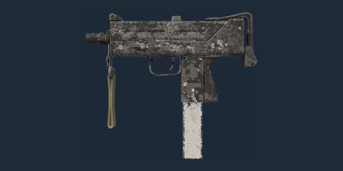 ตัวอย่าง MAC-10 | Urban DDPAT (ถลอกปอกเปิกจากการรบ)