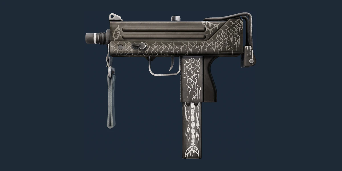MAC-10 | Whitefish (Minimal Wear) preview
